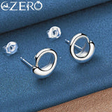 ALIZERO 925 Silver Water Drop Set Wedding Party Jewelry