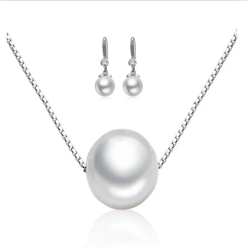 925 Silver Love Shape Set - Charming Jewelry Gift