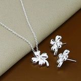 925 Silver Love Shape Set - Charming Jewelry Gift