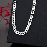 925 Silver Charm Bracelet & Necklace Set