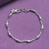 Water Drop Jewelry Set for Women - 925 Silver
