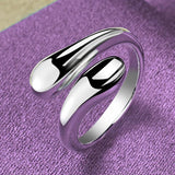 Water Drop Jewelry Set for Women - 925 Silver