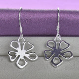 925 Sterling Silver Flower Jewelry Set