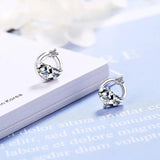 925 Sterling Silver Crystal Jewelry Sets For Women Wedding