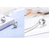 925 Sterling Silver Crystal Jewelry Sets For Women Wedding