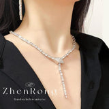 Sterling Silver Snake Shape Jewelry Set for Women