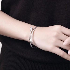925 Silver Charms Pendant Bracelet Earrings Set for Women