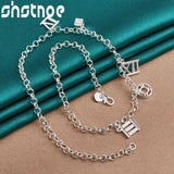 925 Sterling Silver Jewelry Set Roman Numerals Party Holiday Set