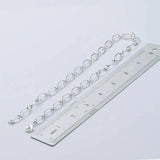925 Sterling Silver Circle Necklace Bracelets Set Wedding Jewelry