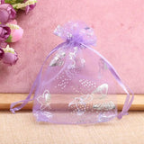 Butterfly Organza Gift Bags 12 Colors Jewelry Candy Packaging Pouches