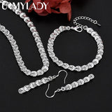 925 Silver Love Jewelry Set for Women Wedding Gift