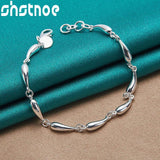 925 Sterling Silver Water Drop Jewelry Set for Women