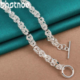 925 Silver Chain Jewelry Set Necklace Bracelets