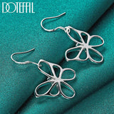 925 Silver Three Butterfly Set Wedding Charm Jewelry