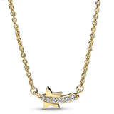 Shimmering Heart 925 Silver Necklace