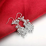 925 Silver Grape Beads Jewelry Set for Women