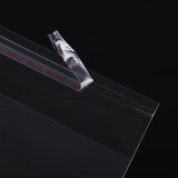 200pcs Transparent Self-adhesive Bags for Jewelry Accessories Gift Packaging