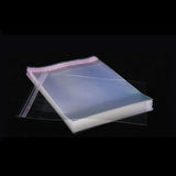 200pcs Transparent Self-adhesive Bags for Jewelry Accessories Gift Packaging
