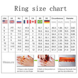 925 Silver Classic Wedding Ring Bridal Jewelry Set