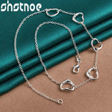 925 Silver Heart Jewelry Set for Women