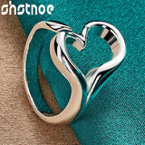 925 Silver Heart Jewelry Set for Women