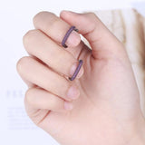 925 Silver Pave Zirconia Oval Hoop Earring