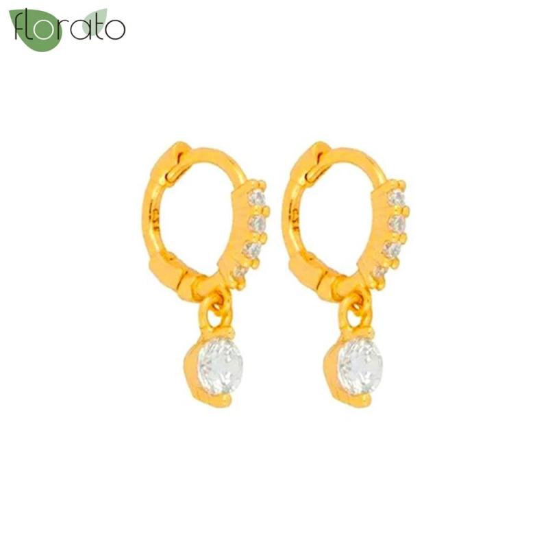 925 Silver Hoop Earrings Minimalist Wedding Jewelry