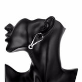 Lekani 925 Silver Ball Hoop Earrings Multicolor Aaa Zirconia Beads