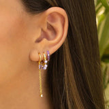 925 Sterling Silver Tassel Drop Earrings for Women