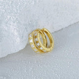 Stunning Zircon Hoop Earrings for Her