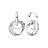 Arrival 925 Sterling Silver Bicolor Earrings For Women Making Jewelry Earrings