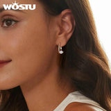 Zircon Hoop Earrings AAA Zircon Geometric Earrings