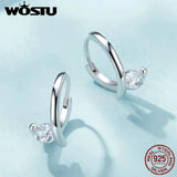 Zircon Hoop Earrings AAA Zircon Geometric Earrings