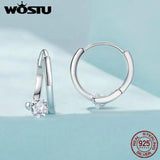 Zircon Hoop Earrings AAA Zircon Geometric Earrings
