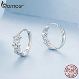 925 Silver Star CZ Ear Buckles for Women & Girls