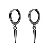 Trustdavis 925 Silver Small Stick Hoop Earrings For Women Wedding Jewelry Gift