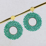 Bohemia Drop Earrings for Women Crystal Beads Earrings Jewelry