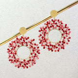 Bohemia Drop Earrings for Women Crystal Beads Earrings Jewelry