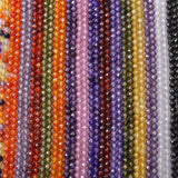 Multicolor Faceted AAA Zircon Beads for DIY Bracelet