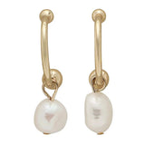 Natural Freshwater Pearls Drop Earrings Allergy-Free Jewelry