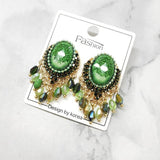 Boho Retro Studs Tassel Earrings Bead Ear Jewelry Gift