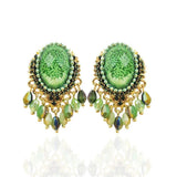 Boho Retro Studs Tassel Earrings Bead Ear Jewelry Gift