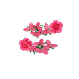 Handwoven Beads Flowers Tassel Earrings for Party Jewelry