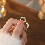 925 Silver Shell Pearl Stud Earrings Gift for Mum Daughter