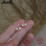 14K Micro Inlaid Diamonds Star Earrings Women Anniversary Gift