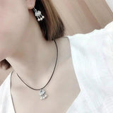 Silver Round Bead Earrings - Vintage Style Party Accessories