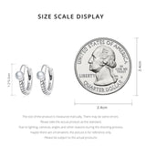 925 Silver Shell Bead Ear Buckles for Women - Gorgeous Silver Earrings