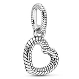 925 Silver Love Arrow Pendant Bead for Bracelet DIY Jewelry