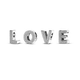 925 Silver Charms Bracelets Alphabet Charms Beads DIY Wedding Gift