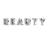 925 Silver Charms Bracelets Alphabet Charms Beads DIY Wedding Gift